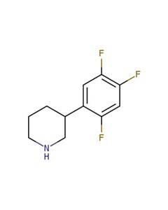 Astatech 3-(2,4,5-TRIFLUOROPHENYL)PIPERIDINE; 1G; Purity 97%; MDL-MFCD11047529